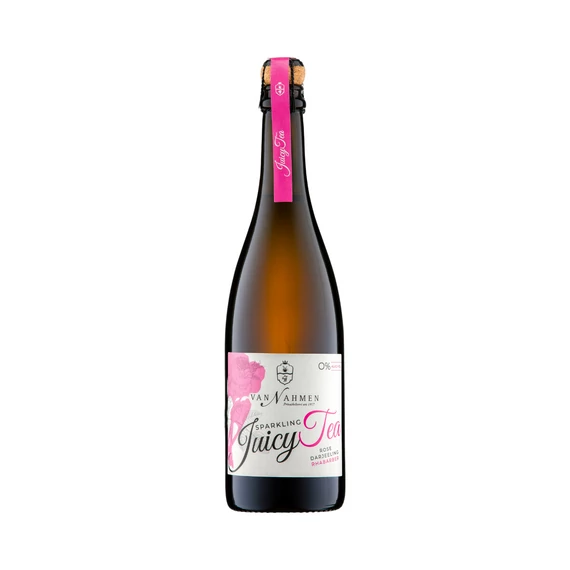 Van Nahmen - Sparkling Juicy Tea Rózsa - Darjeeling - Rebarbara 0,75L